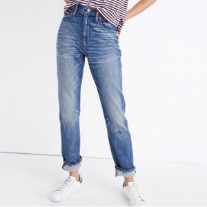 Brand new Madewell straight leg jean/slim boyjean